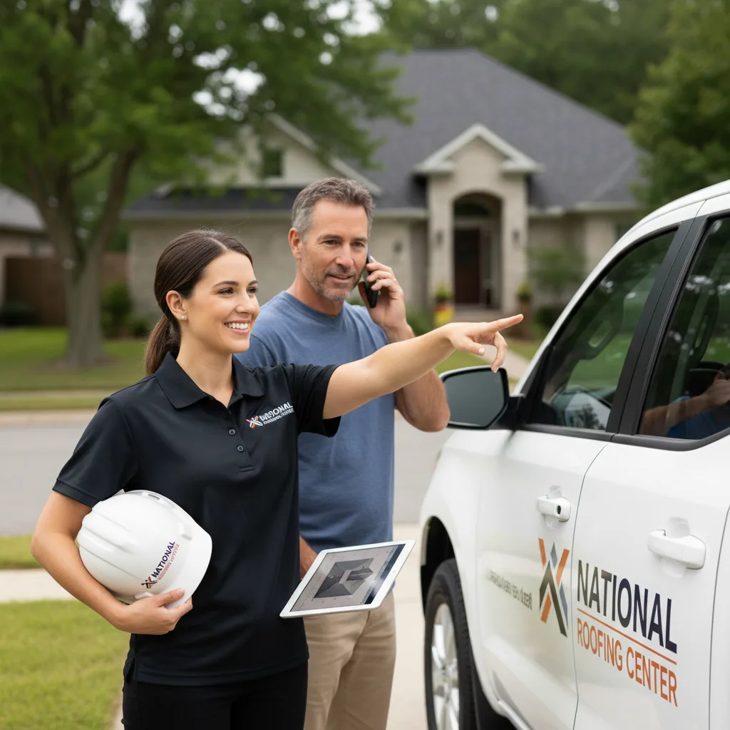 National Roofing Center customer support in Kirby